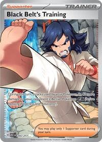 Black Belt's Training - ME: Ascended Heroes - Pokemon card