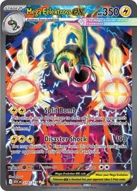 Mega Eelektross ex - ME: Ascended Heroes - Pokemon card