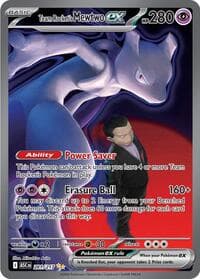 Team Rocket's Mewtwo ex - ME: Ascended Heroes - Pokemon card