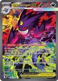 Mega Gengar ex - ME: Ascended Heroes - Pokemon card