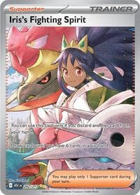 Iris's Fighting Spirit - ME: Ascended Heroes - Pokemon card