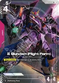 Xi Gundam (Flight Form) (R+) - Steel Requiem - Gundam Card Game card
