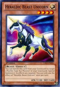 Heraldic Beast Unicorn - Cosmo Blazer - YuGiOh card