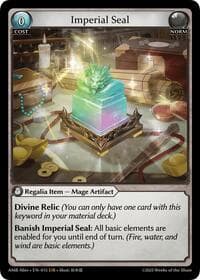 Imperial Seal - Mortal Ambition Alter Edition - Grand Archive TCG card