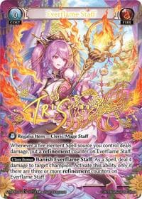 Everflame Staff - Mortal Ambition Alter Edition - Grand Archive TCG card