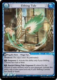 Ebbing Tide - Mortal Ambition Alter Edition - Grand Archive TCG card