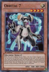 Orbital 7 - Cosmo Blazer - YuGiOh card