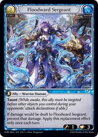 Floodward Sergeant - Mortal Ambition Alter Edition - Grand Archive TCG card