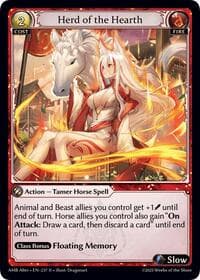 Herd of the Hearth - Mortal Ambition Alter Edition - Grand Archive TCG card