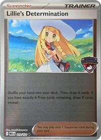 Lillie's Determination (Regional Championships) - League & Championship Cards - Pokemon card