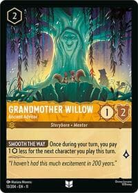 Grandmother Willow - Ancient Advisor - Winterspell - Disney Lorcana card