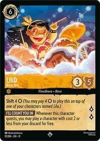 Lilo - Rock Star - Winterspell - Disney Lorcana card