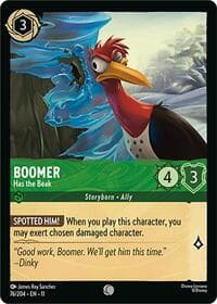 Boomer - Has the Beak - Winterspell - Disney Lorcana card