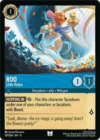 Roo - Little Helper - Winterspell - Disney Lorcana card