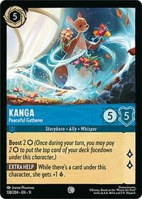 Kanga - Peaceful Gatherer - Winterspell - Disney Lorcana card