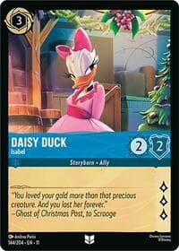 Daisy Duck - Isabel - Winterspell - Disney Lorcana card