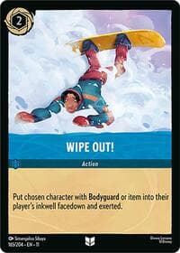 Wipe Out! - Winterspell - Disney Lorcana card