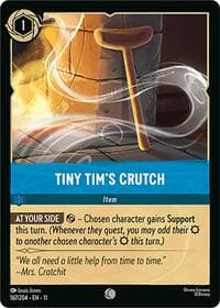 Tiny Tim's Crutch - Winterspell - Disney Lorcana card