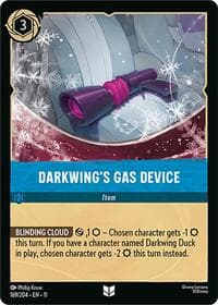 Darkwing's Gas Device - Winterspell - Disney Lorcana card