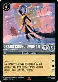 Grand Councilwoman - Galactic Authority - Winterspell - Disney Lorcana card