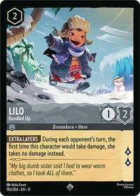 Lilo - Bundled Up - Winterspell - Disney Lorcana card