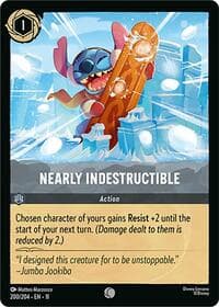 Nearly Indestructible - Winterspell - Disney Lorcana card
