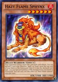 Hazy Flame Sphynx - Cosmo Blazer - YuGiOh card