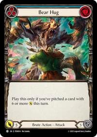 Bear Hug (Blue) - Compendium of Rathe - Flesh and Blood TCG card