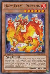 Hazy Flame Peryton - Cosmo Blazer - YuGiOh card
