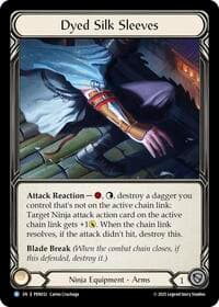 Dyed Silk Sleeves - Compendium of Rathe - Flesh and Blood TCG card