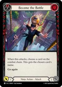 Become The Bottle (Red) - Compendium of Rathe - Flesh and Blood TCG card
