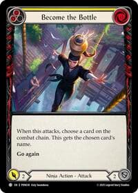Become The Bottle (Yellow) - Compendium of Rathe - Flesh and Blood TCG card