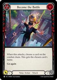 Become The Bottle (Blue) - Compendium of Rathe - Flesh and Blood TCG card