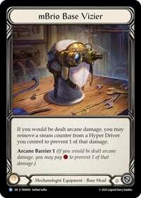 Mbrio Base Vizier - Compendium of Rathe - Flesh and Blood TCG card