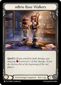 Mbrio Base Walkers - Compendium of Rathe - Flesh and Blood TCG card