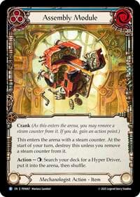 Assembly Module (Blue) - Compendium of Rathe - Flesh and Blood TCG card