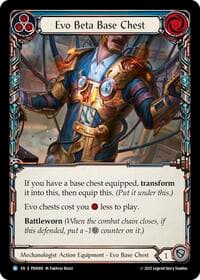 Evo Beta Base Chest (Blue) - Compendium of Rathe - Flesh and Blood TCG card