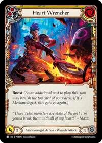 Heart Wrencher (Yellow) - Compendium of Rathe - Flesh and Blood TCG card