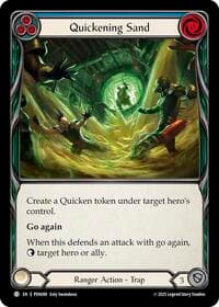 Quickening Sand (Blue) - Compendium of Rathe - Flesh and Blood TCG card