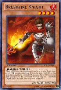 Brushfire Knight - Cosmo Blazer - YuGiOh card