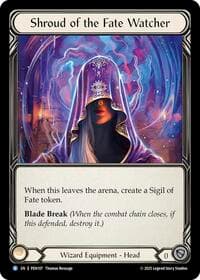 Shroud Of The Fate Watcher - Compendium of Rathe - Flesh and Blood TCG card