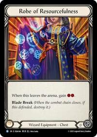 Robe Of Resourcefulness - Compendium of Rathe - Flesh and Blood TCG card