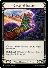 Gloves Of Erasure - Compendium of Rathe - Flesh and Blood TCG card