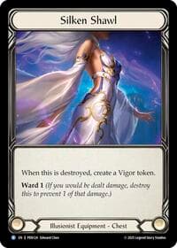 Silken Shawl - Compendium of Rathe - Flesh and Blood TCG card