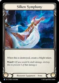 Silken Symphony - Compendium of Rathe - Flesh and Blood TCG card