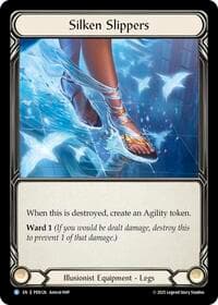 Silken Slippers - Compendium of Rathe - Flesh and Blood TCG card