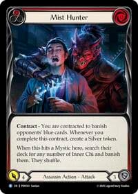 Mist Hunter (Red) - Compendium of Rathe - Flesh and Blood TCG card