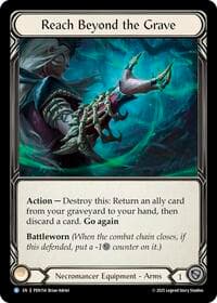 Reach Beyond The Grave - Compendium of Rathe - Flesh and Blood TCG card