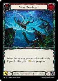 Man Overboard (Red) - Compendium of Rathe - Flesh and Blood TCG card