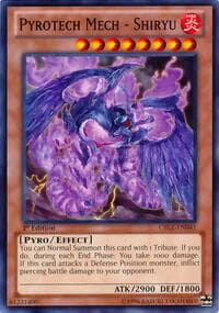 Pyrotech Mech - Shiryu - Cosmo Blazer - YuGiOh card